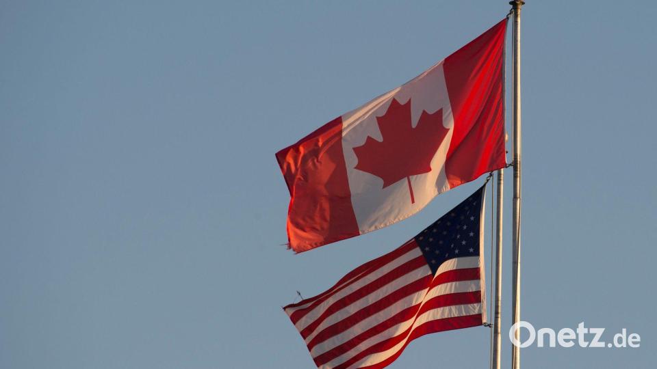 Die Nachbarländer sind wirtschaftlich eng verbunden. (Archivbild) Bild: Jonathan Hayward/The Canadian Press/AP/dpa