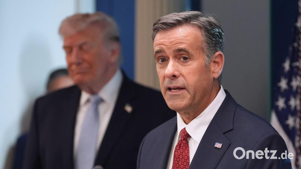Der Chef des US-Geheimdienstes CIA, John Ratcliffe, ist für Gespräche nach Moskau gereist. (Archivbild) Bild: Alex Brandon/AP/dpa