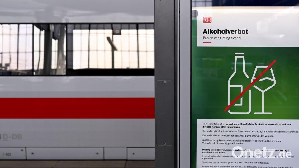 An einigen Bahnhöfen wie in München wurde das Alkoholkonsumverbot bereits eingeführt. Bild: Sven Hoppe/dpa