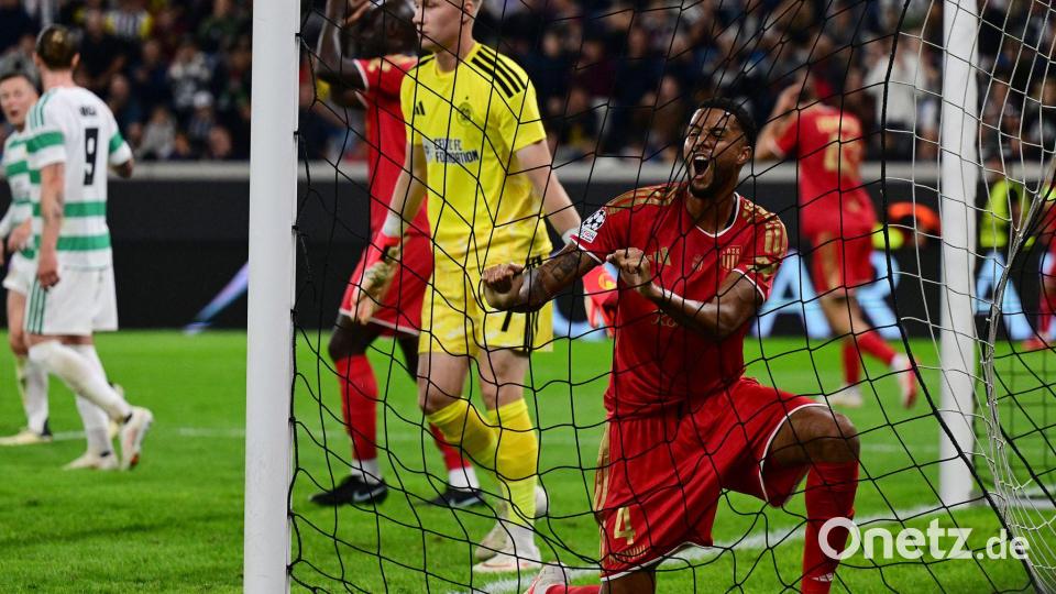 Das Tornetz wackelte oft: Xavier Mbuyamba und der Linzer ASK spielen nun in der Champions League. Bild: Reinhard Eisenbauer/Expa/APA/dpa
