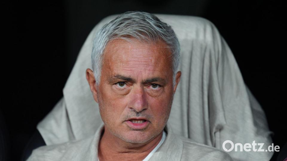 José Mourinho zeigte Verständnis für die Buhrufe zur Halbzeit. Bild: Manu Fernandez/AP/dpa