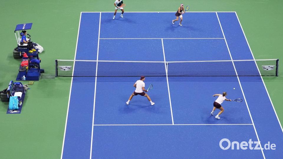 Das Finale wurde im Match Tiebreak entschieden. Bild: Frank Franklin II/AP/dpa