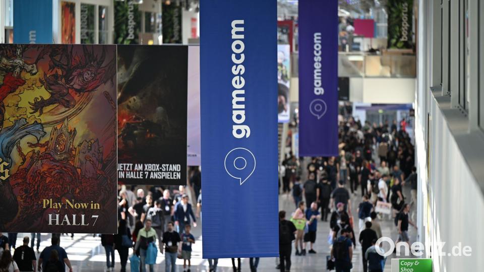 Mehr als 350.000 Besucher werden bis Sonntag bei der Gamescom erwartet. Bild: Wolf von Dewitz/dpa