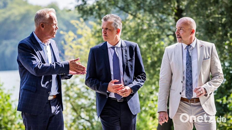 Die Spitzen der Koalitionsfraktionen beraten in Münster, wie es weitergehen soll mit den Reformen. Bild: Lars Berg/dpa