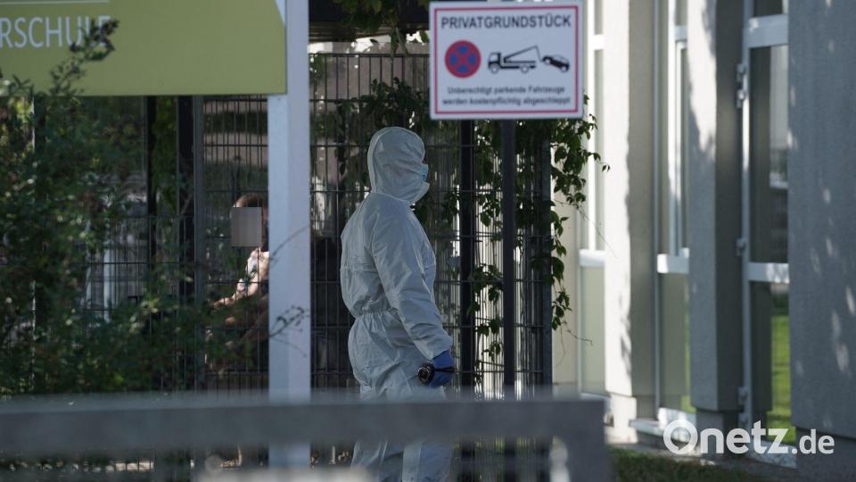 Bei einer Gewalttat an einem Schulcampus in Ostbrandenburg sind zwei Menschen ums Leben gekommen. Bild: Manuel Genolet/dpa