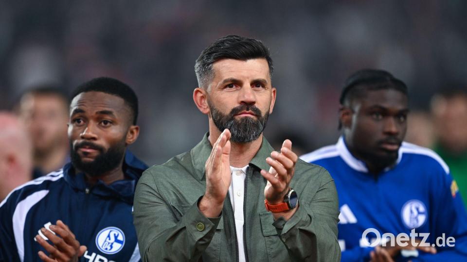 Trainer Miron Muslic steht vor seinem ersten Bundesligaspiel. (Archivbild) Bild: Hendrik Schmidt/dpa