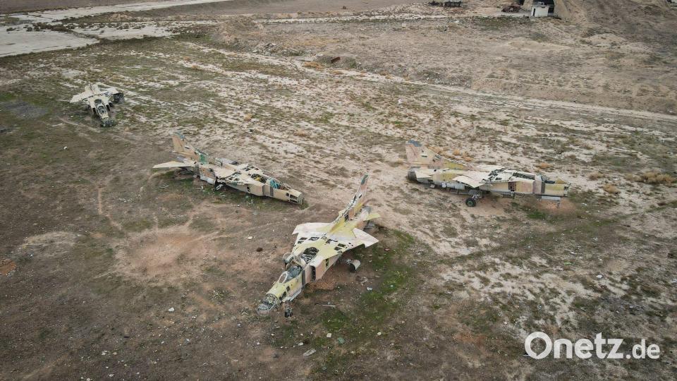 In der vergangenen Woche hat das israelische Militär einen syrischen Militärflugplatz nahe der türkischen Grenze bombardiert. (Archivbild) Bild: Omar Albam/AP/dpa