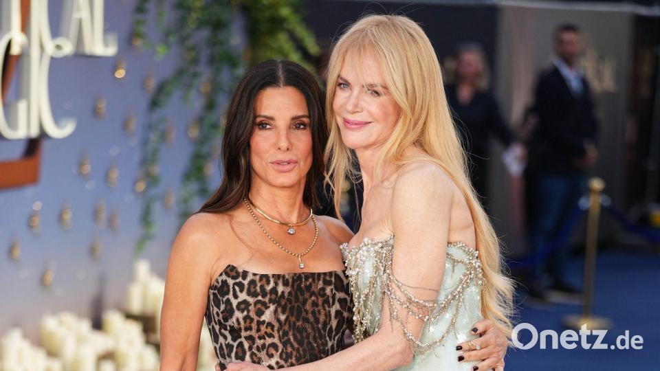 Sandra Bullock und Nicole Kidman kehren als Hexen-Schwestern auf die Leinwand zurück. Archivbild: Scott A Garfitt/Invision/AP/dpa