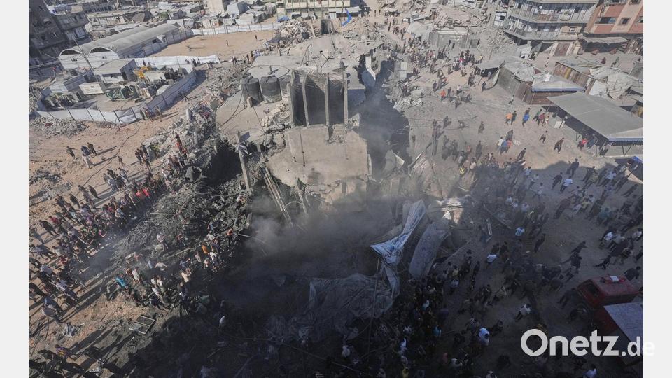 Trotz Waffenruhe hat Israels Armee ihre Luftangriffe im Gazastreifen wieder verstärkt. Bild: Jehad Alshrafi/AP/dpa