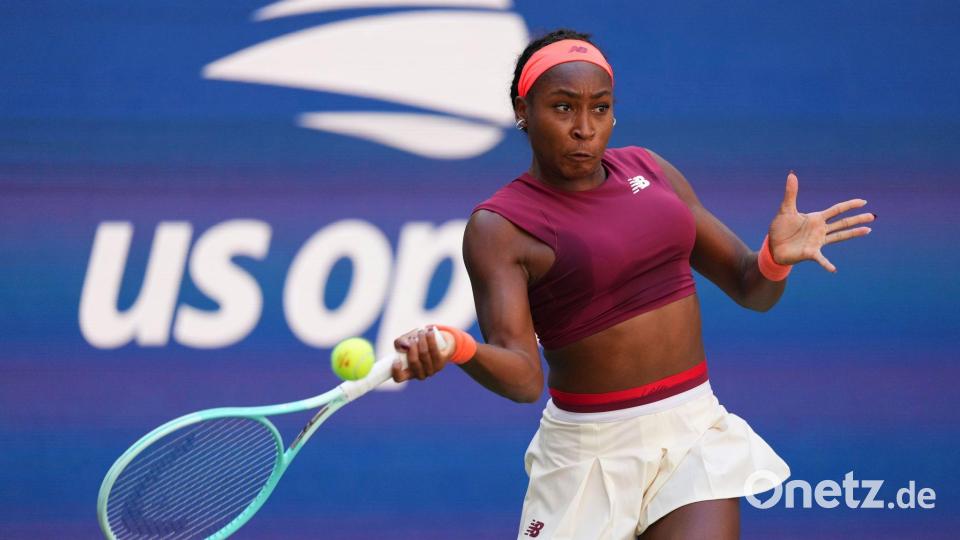Ihre Spiele wollen viele Fans sehen: Coco Gauff. (Archivbild) Bild: Kirsty Wigglesworth/AP/dpa