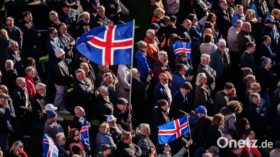 Mehr als 270.000 Isländer sind aufgerufen, ihre Stimme abzugeben. Bild: Marco Di Marco/AP/dpa
