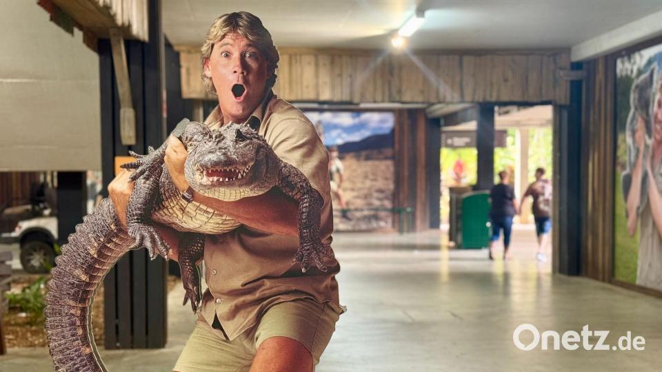 Steve Irwin wollte mit seiner Arbeit zum Tierschutz beitragen - und den Menschen gerade Krokodile näherbringen. Bild: Carola Frentzen/dpa