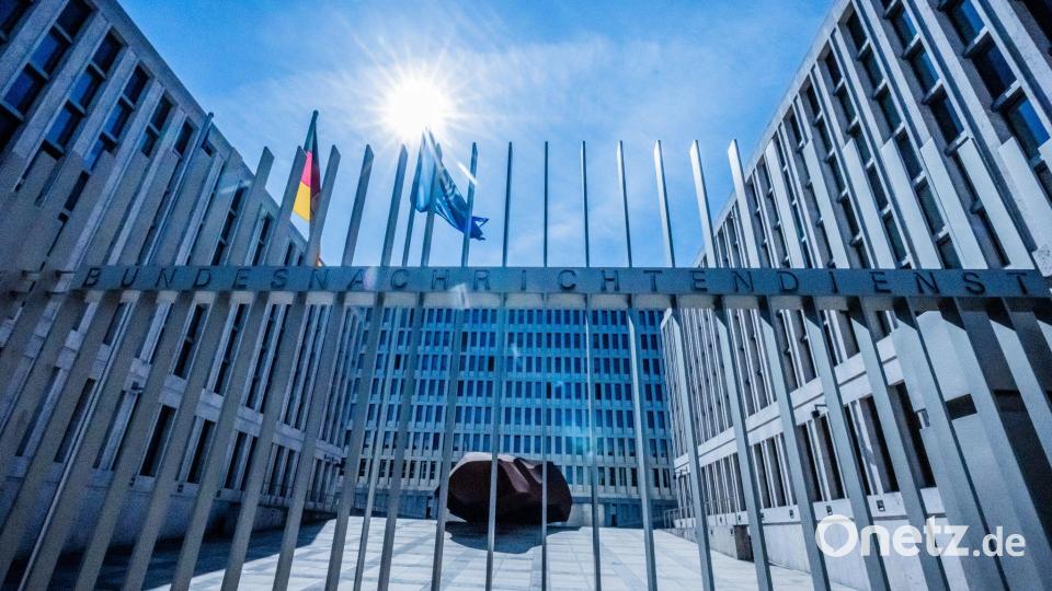 Blick auf die Berliner BND-Zentrale des Bundesnachrichtendienstes. (Archivbild) Bild: Michael Kappeler/dpa