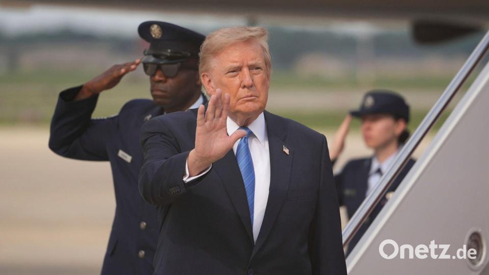 Anfang des Jahres hatten US-Spezialkräfte den langjährigen Staatschef Venezuelas, Nicolás Maduro, gefangengenommen. Nun gibt Trump einen Öl-Deal mit dem Land bekannt. Bild: Mark Schiefelbein/AP/dpa