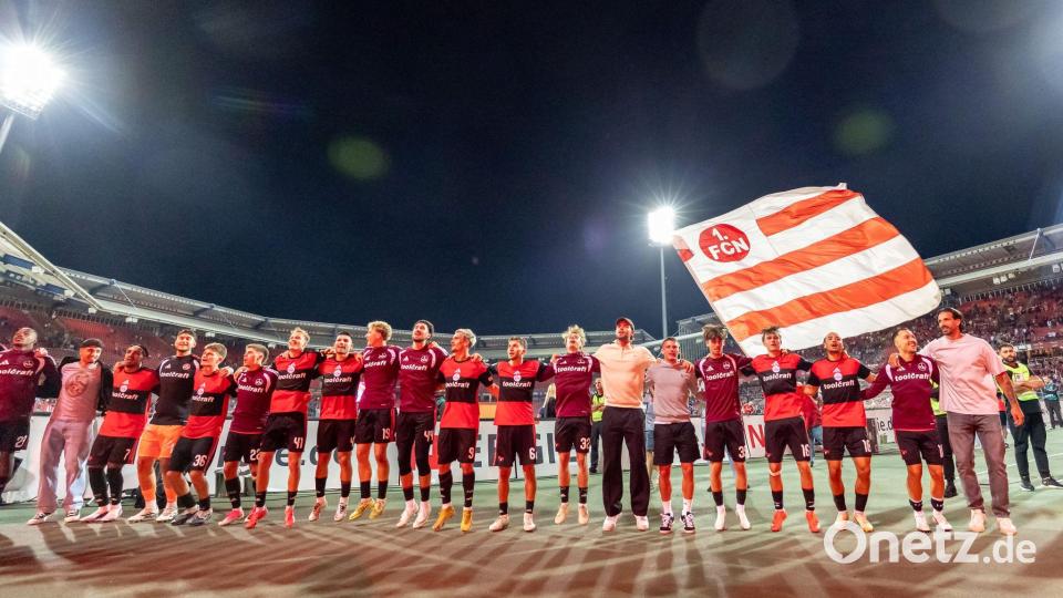 Der 1. FC Nürnberg hat einen Topstart in der 2. Bundesliga hingelegt. Bild: Daniel Karmann/dpa