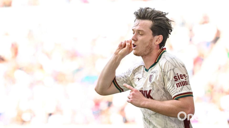 Der Gregerl war's: Michael Gregoritsch jubelt nach seinem 1:0. Bild: Harry Langer/dpa