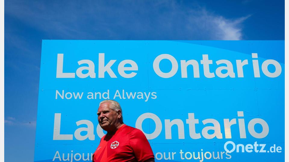 Doug Ford gilt als Mann klarer Worte. Bild: Keito Newman/The Canadian Press/AP/dpa