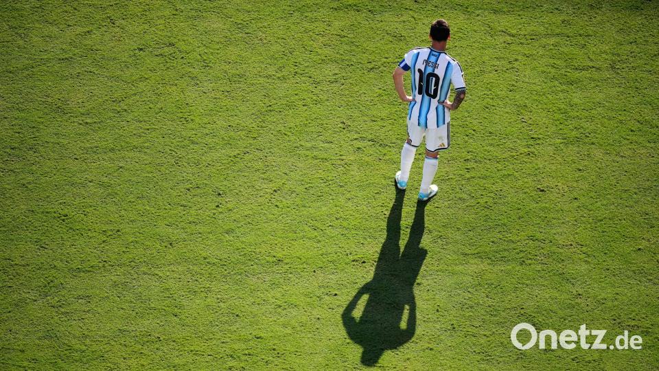 Messi tritt zurück aus der Nationalmannschaft. (Archivbild) Bild: Matt Slocum/AP/dpa
