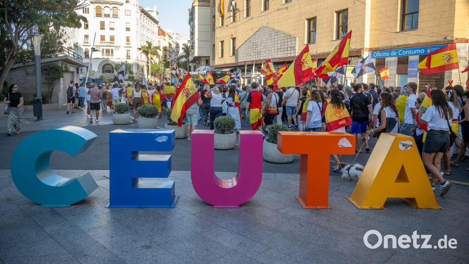 Ceuta: Proteste gegen Zustrom von Migranten Bild: Marcos Moreno/EUROPA PRESS/dpa