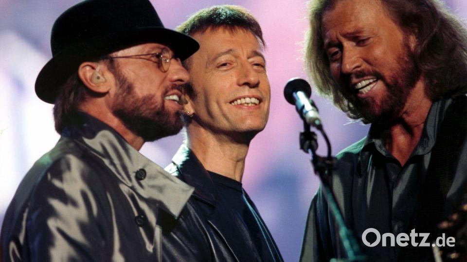 Die Bee Gees - Maurice (l-r), Robin und Barry Gibb - zählen zu den erfolgreichsten Bands der Musikgeschichte. Bild: Stephens/PA/epa/dpa