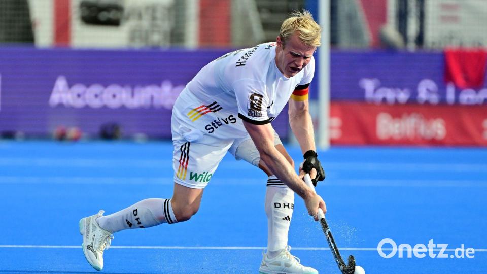 Tom Grambusch führte die Hockey-Herren als neuer Kapitän zum nächsten WM-Titel. Bild: Dirk Waem/Belga/dpa