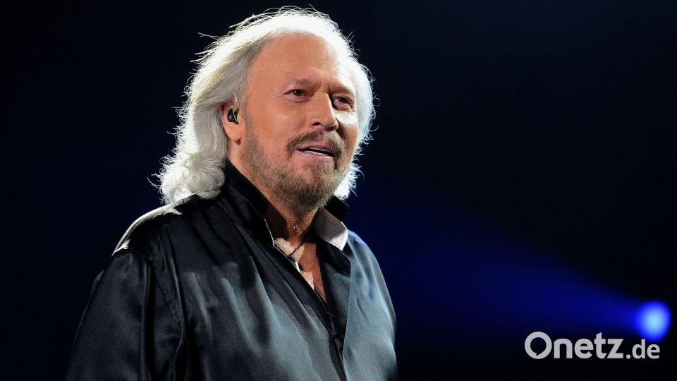 Seit Jahren stand Barry Gibb nicht mehr auf der Konzertbühne. (Archivbild) Bild: Joe Giddens/Press Association Images/dpa