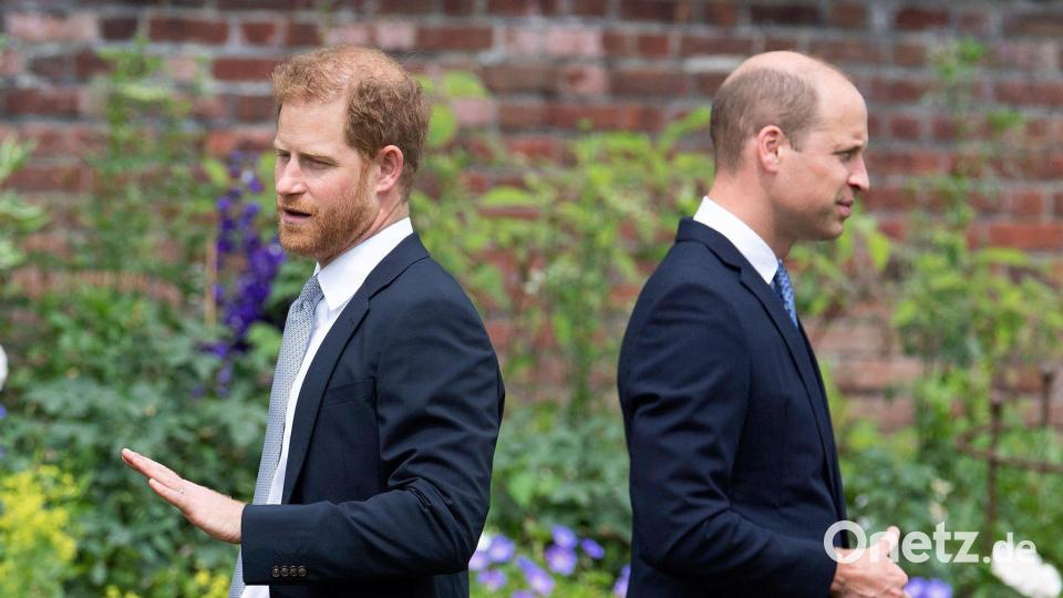 Spätestens seit der Veröffentlichung der Autobiografie Harrys „Spare“ scheint das Tischtuch zerschnitten. (Archivfoto) Bild: Dominic Lipinski/Pool PA via AP/dpa