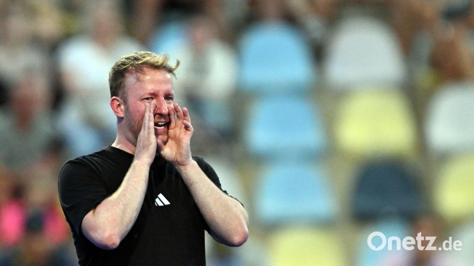 Bundestrainer André Henning verteidigte mit dem DHB-Team den WM-Titel. (Archivbild) Bild: Federico Gambarini/dpa