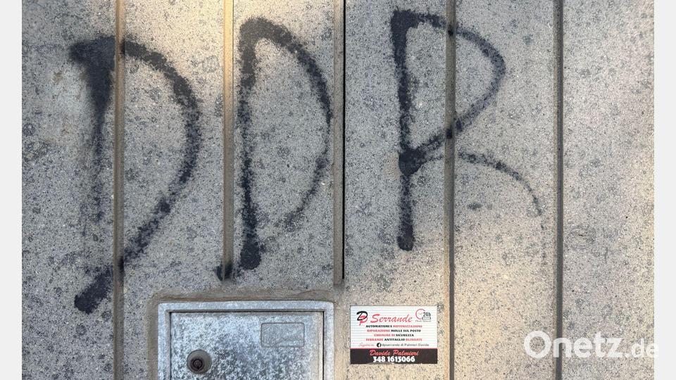 Die drei Buchstaben DDR stehen für Daniele De Rossi. (Archivbild) Bild: Christoph Sator/dpa