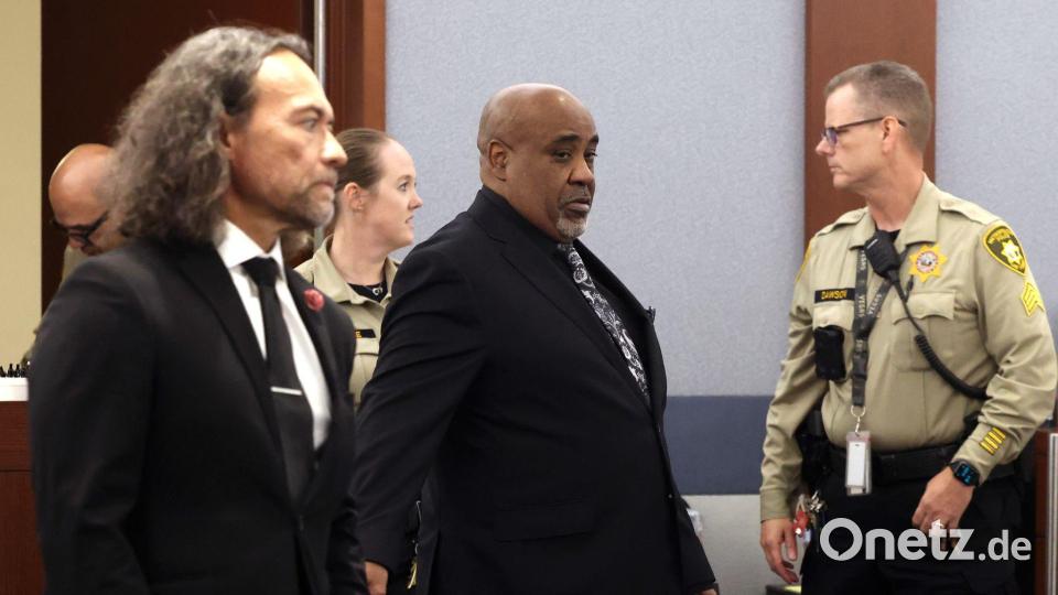 Duane Davis wurde vom Gericht als schuldig am Mord von Rapper Tupac Shakur befunden. Bild: Bizuayehu Tesfaye/Pool Las Vegas Review-Journal/AP/dpa
