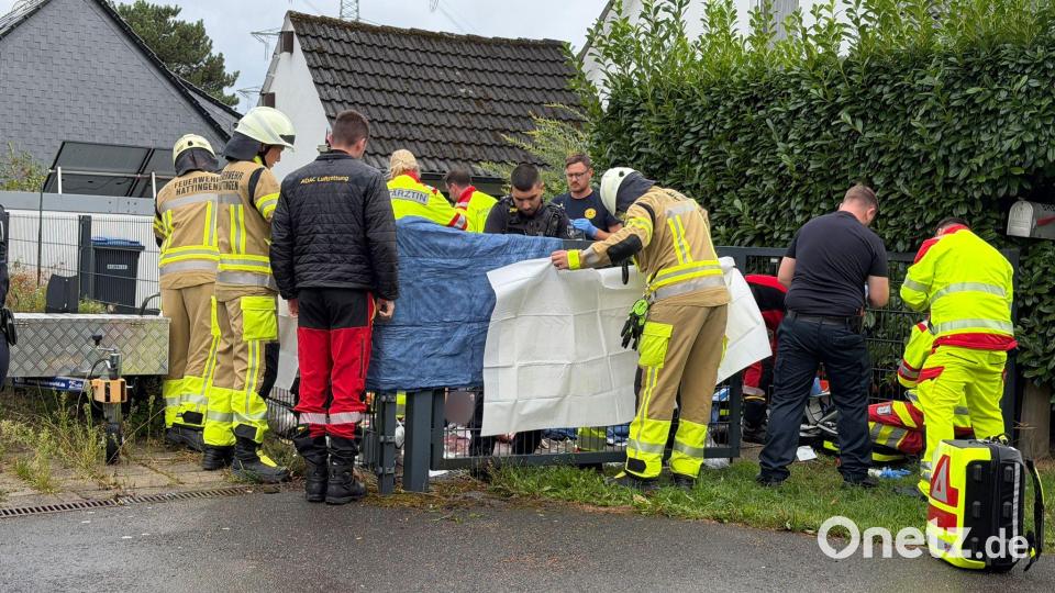 Die Mordkommission ermittelt nach einem versuchten Tötungsdelikt in Hattingen. Bild: Justin Brosch/dpa
