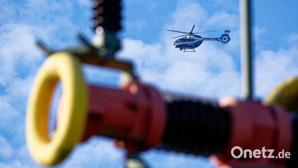 Sabotageverdacht besteht nicht nun in Brandenburg, sondern nun auch in Nordrhein-Westfalen. Bild: Henning Kaiser/dpa