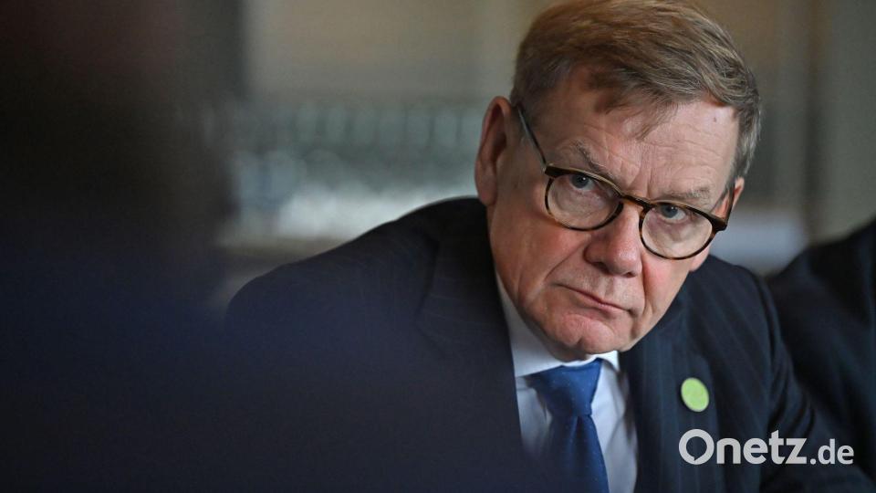 Außenminister Johann Wadephul (CDU) äußert sich am Rande des informellen EU-Außenministertreffens im irischen Wicklow vor Journalisten. Bild: Michael Brandt/dpa