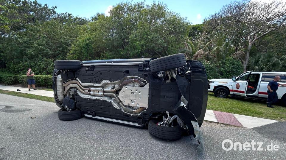 Der Golf-Superstar geriet mit dem Unfall unfreiwillig in die Schlagzeilen. (Archivbild) Bild: Uncredited/Martin County Sheriff's Office/AP/dpa
