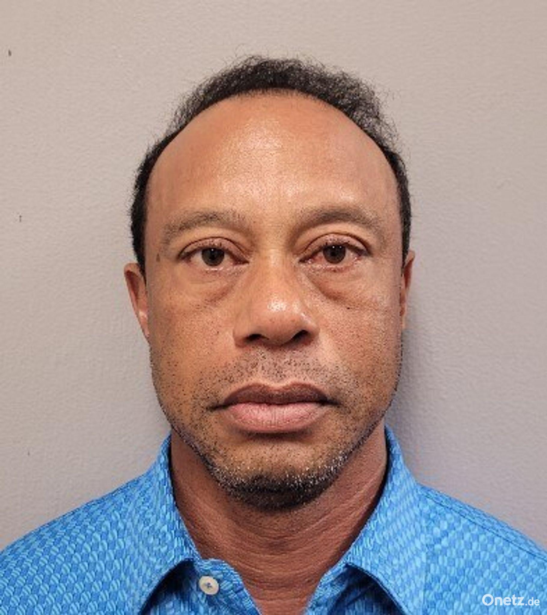 War kurzzeitig in Gewahrsam: Tiger Woods. (Archivbild) Bild: Uncredited/Martin County Sheriff's Office/dpa