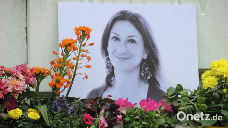 Die Journalistin Daphne Caruana Galizia hatte vor ihrer Ermordung zu Korruption recherchiert. (Archivbild) Bild: Lena Klimkeit/dpa