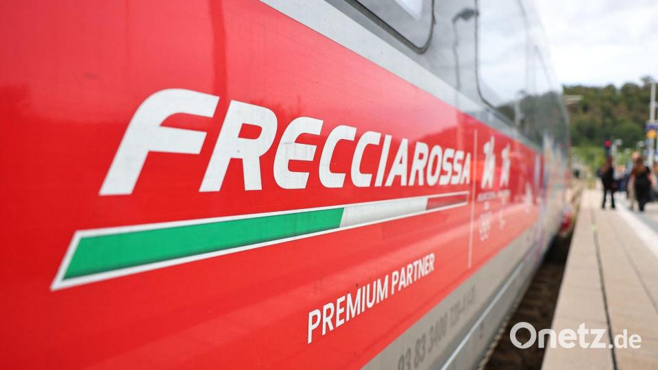 Der italienische Schnellzug soll ab Sommer 2027 München mit Rom und Mailand verbinden. Bild: Daniel Karmann/dpa