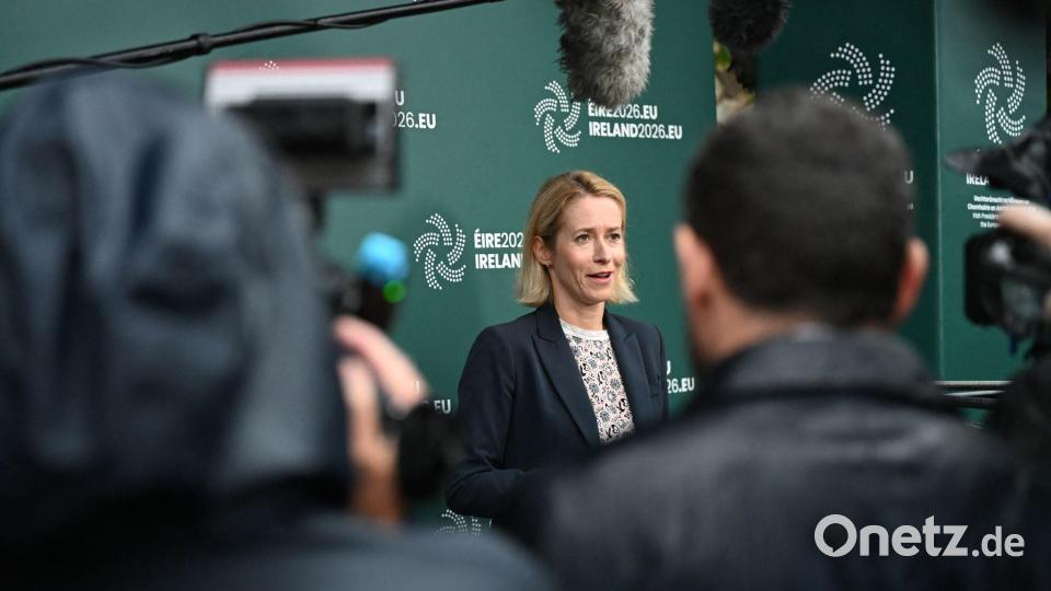Wirbt für schärfere Visa-Regeln: EU-Chefdiplomatin Kaja Kallas. Bild: Michael Brandt/dpa