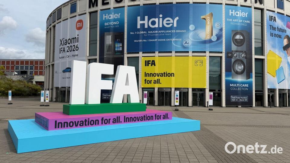 Auf der Technikmesse IFA in Berlin sind die neuesten Tech-Trends zu sehen. Bild: Christoph Dernbach/dpa