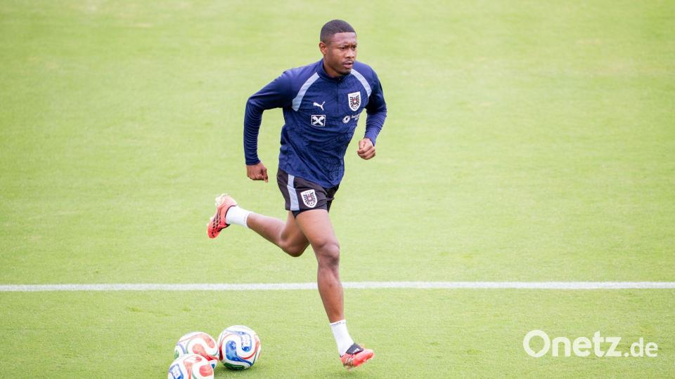 Früher ein Starspieler, heute vertragslos: David Alaba. (Archivbild) Bild: Georg Hochmuth/APA/dpa