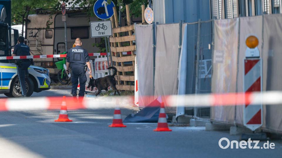 Welches Unternehmen Ziel des Angriffs war, ist noch offen. Bild: Peter Kneffel/dpa