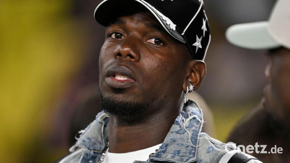 Paul Pogba trat kaum noch als Fußballprofi in Erscheinung. (Archivbild) Bild: Philippe Magoni/AP/dpa