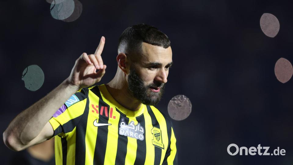 Wohin zieht es Benzema? (Archivbild) Bild: STR/AP/dpa