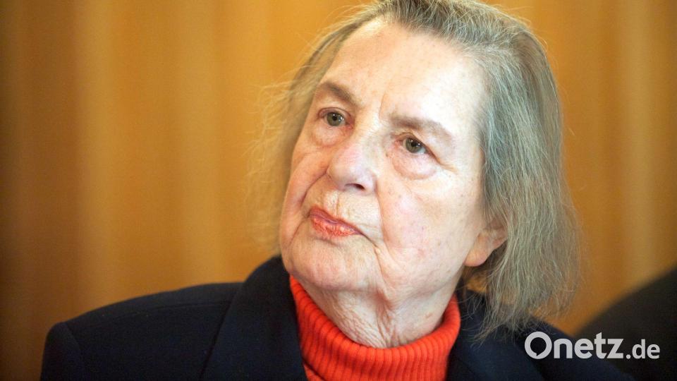 Nach seinem Tod pflegte sie das Erbe ihres Mannes. (Archivbild) Bild: Peter Endig/dpa-Zentralbild/dpa