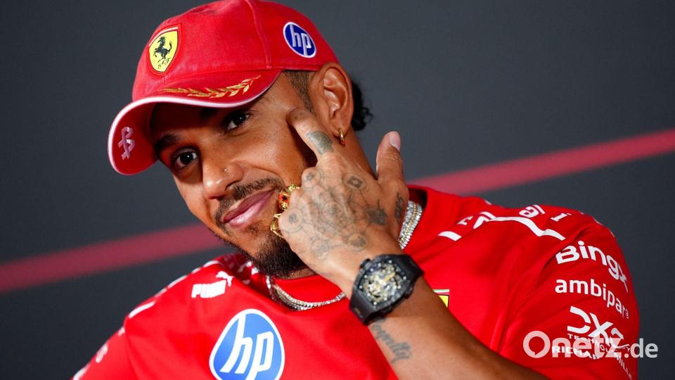Lewis Hamilton weiß die italienische Seele zu streicheln. Bild: Bradley Collyer/PA Wire/dpa