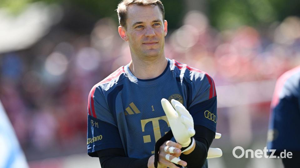 Abschiedstour durch die Bundesliga-Stadien: Manuel Neuer hat sein Karriere-Ende im Sommer 2027 angekündigt. Bild: Angelika Warmuth/dpa