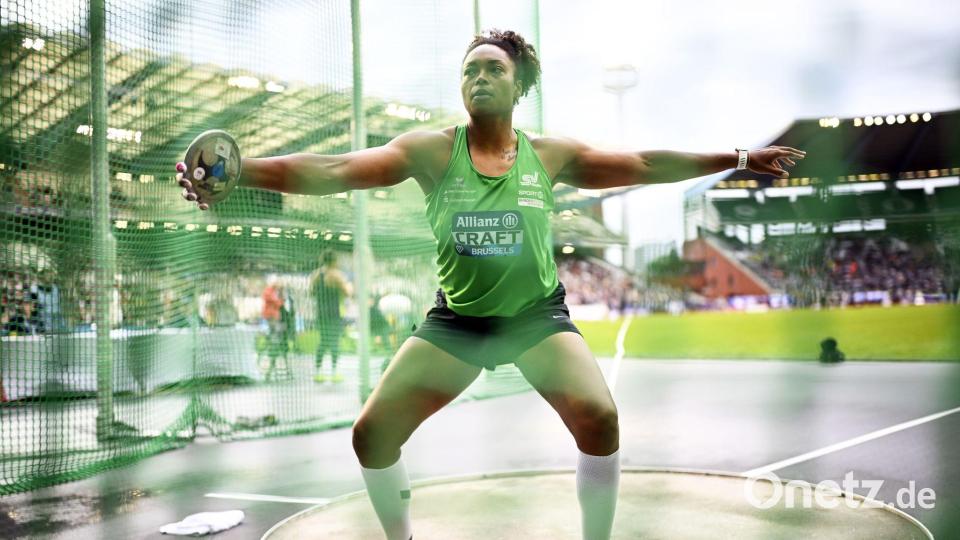 Vizeeuropameisterin Shanice Craft wurde Vierte in Brüssel. Bild: Jasper Jacobs/Belga/dpa