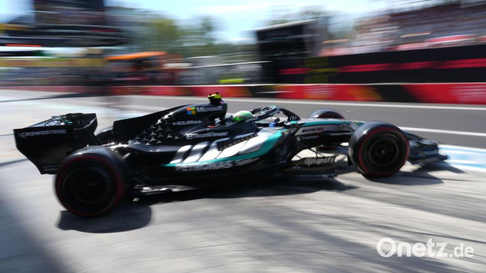 Kimi Antonelli muss vom Ende des Feldes starten. Bild: Antonio Calanni/AP/dpa