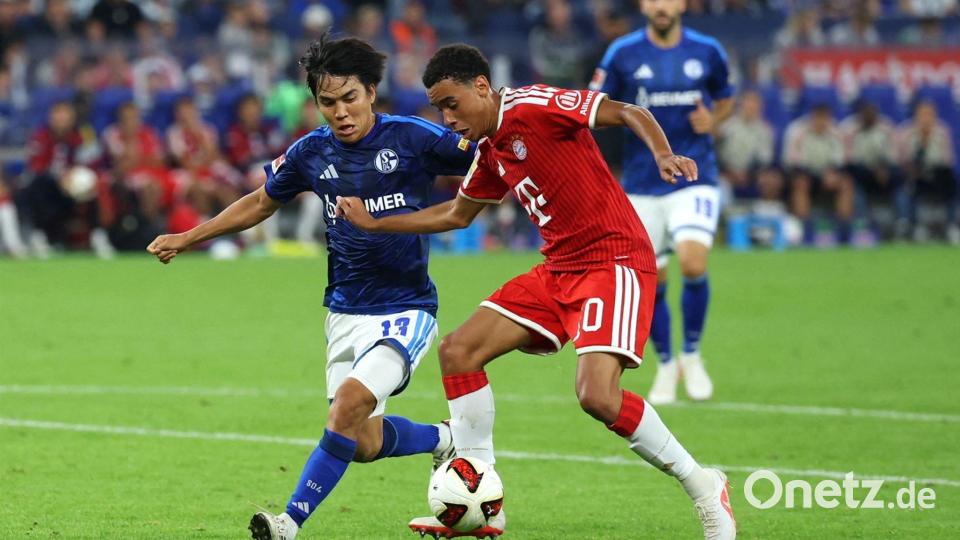 Jamal Musiala gab sein Comeback. Bild: Fabian Strauch/dpa