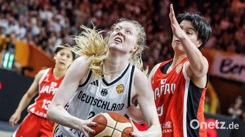 Frieda Bühner traf gegen Japan zweistellig. Bild: Andreas Gora/dpa